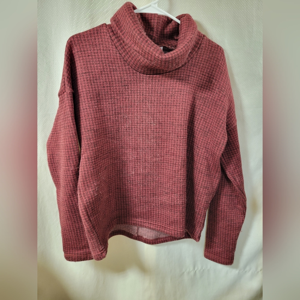 Columbia Ladies Size‎ Medium Turtleneck Sweater Houndstooth